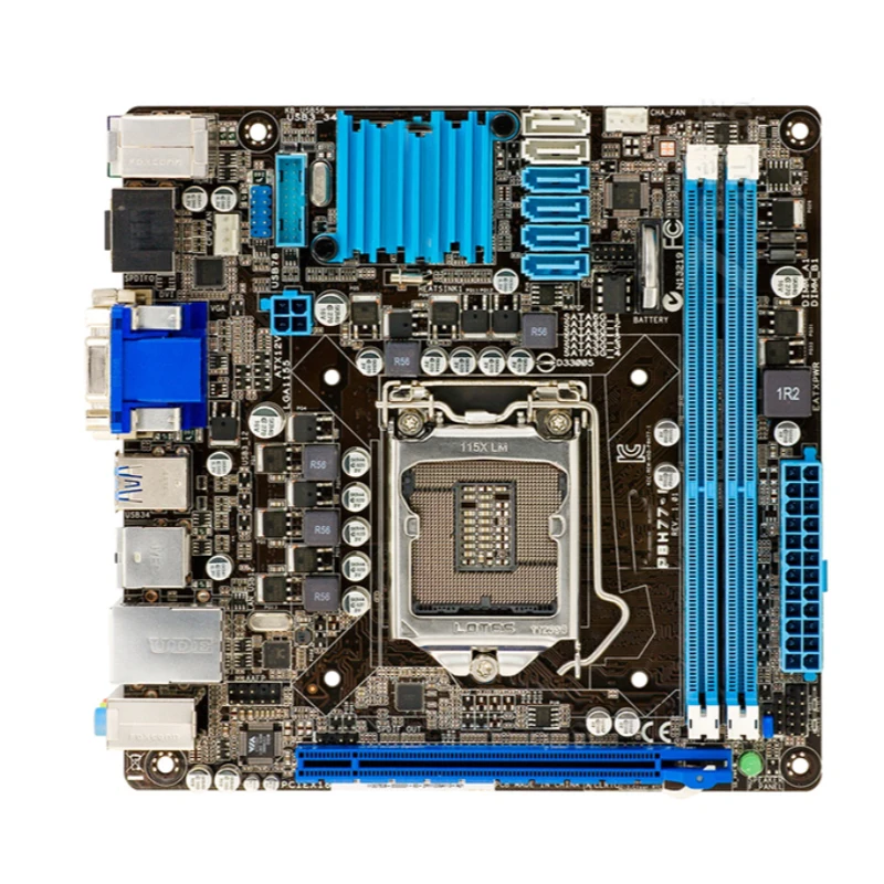 

For ASUS P8H77-I Desktop motherboard Intel H77 chipset LGA 1155 MINI-ITX DDR3 16GB SATA3.0 USB3.0 100% test intact