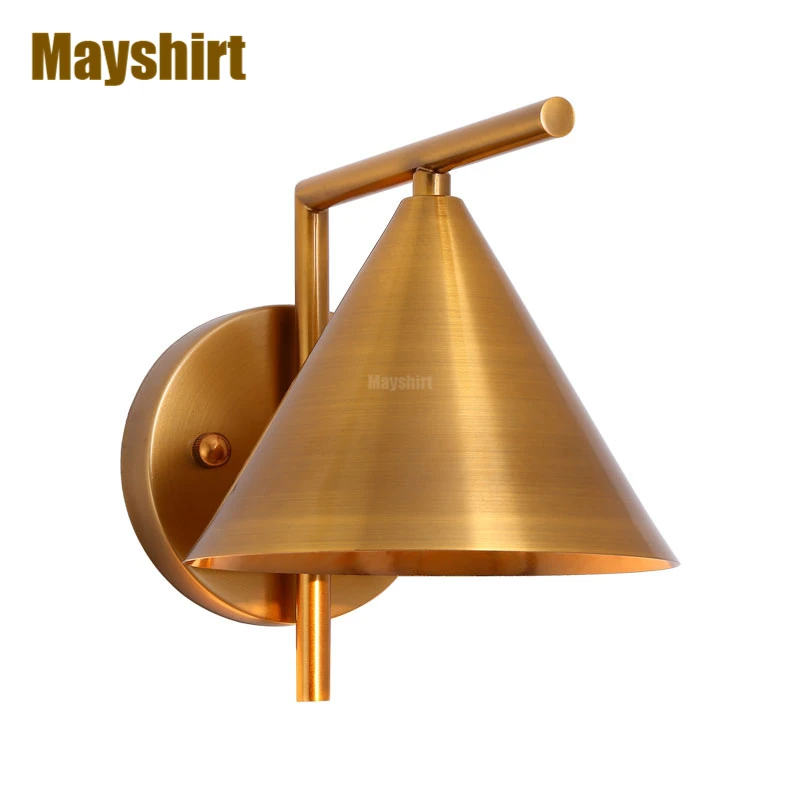 Vintage Wall Lamp Nordic Led Metal Sconce Light Fixtures Bathroom Bedroom Bedside Mirror Lights Home Industrial Decor | Лампы и