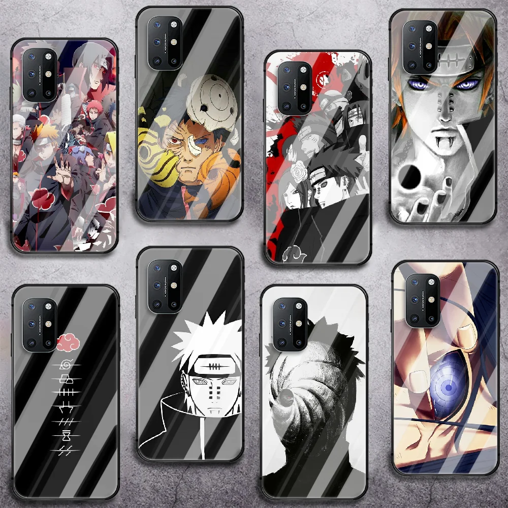 Чехол для телефона Obito uchiha Akatsuki N-Narutos чехол из закаленного стекла Oneplus 5 6 7 8 9 Nord T Pro