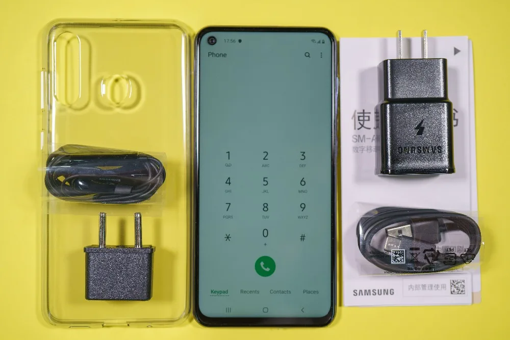 Samsung Galaxy A60, 6 ГБ, 128 ГБ, NFC, 6,3 дюйма, полный экран Snapdragon 675, Восьмиядерный процессор, 3500 мАч, 32MP, Camere, сотовые телефоны