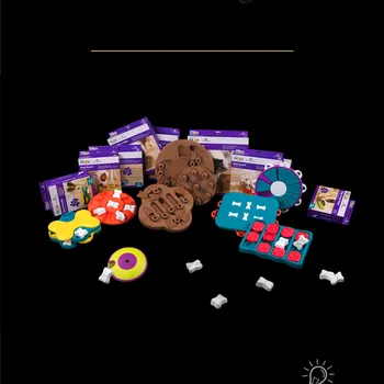 

Dog Toys Pet Training Educational Toys for Dog Slow Food Bowl Crazy Game Spinning Turntable Snack High quality Pet Supplies