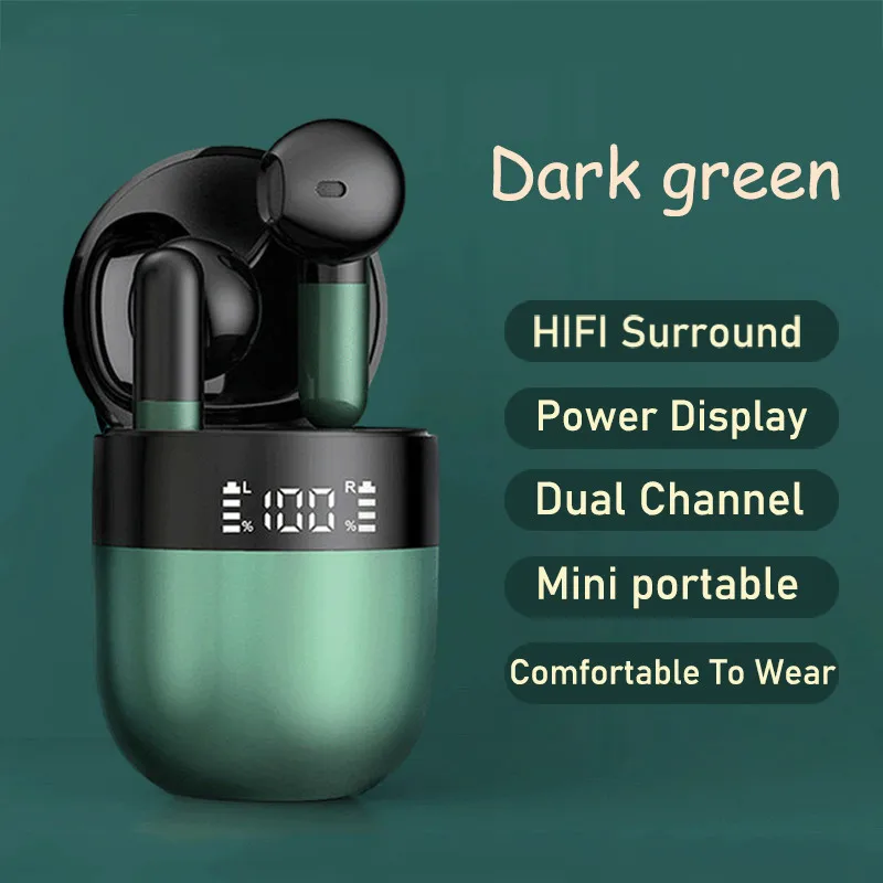 Tws Bluetooth Earbuds J28 Wireless Earpieces New Fashion Sports Headphones Gaming Music Headset