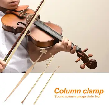 

Violin Luthier Tools Sound Post Hook Pillar Clamp Professional Violin Back Sound Toolkit Gauge Measurer Retriever Kits