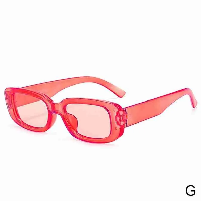 Vintage Small Rectangle Sunglasses Designer Square Shades For Women_voghion.com