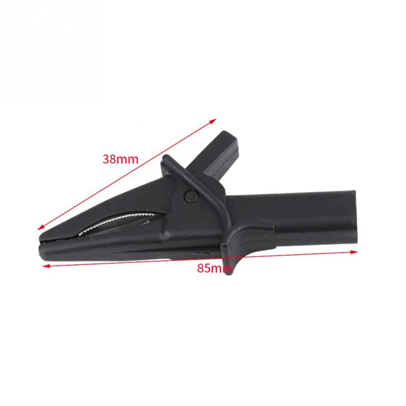Hantek HT18A Alligator Clip Accessories For Oscilloscope Multimeter Clip-On Car Battery Tools 2 Red + Black