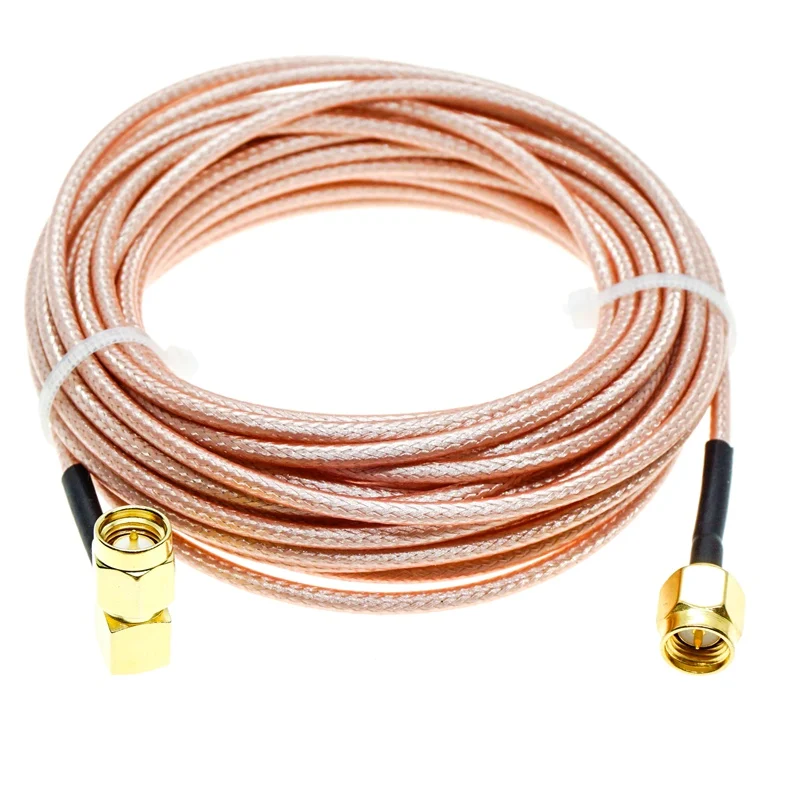Varia MMCX-Stecker Winkel 90° Für RG316 Kabel, Crimp Version
