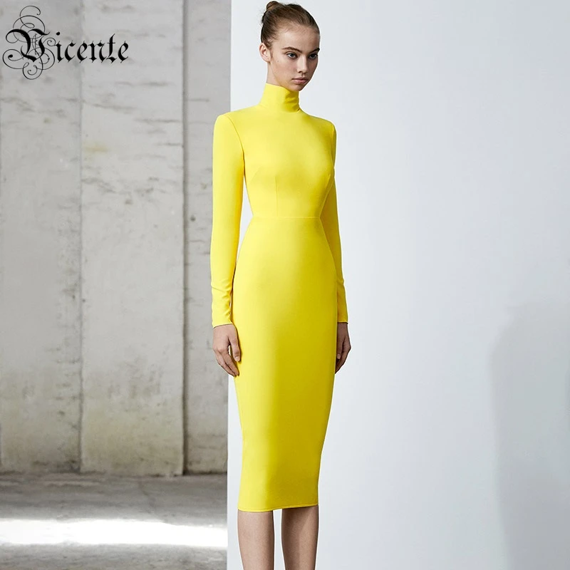 trendy yellow dresses