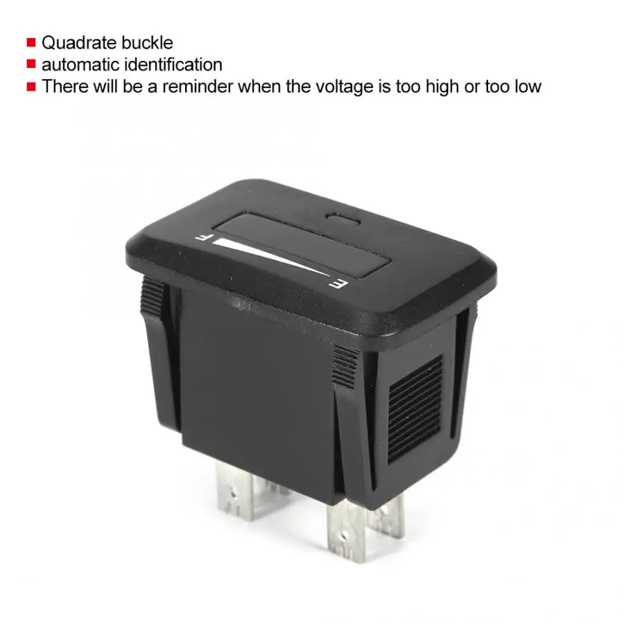 Светодиодный индикатор заряда батареи для мотоцикла скутер DC12/24 V/48 V/36 V Светодиодный дисплей для автомобиля Новые поступления