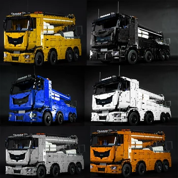 

MOC RC Motor Power Functions Tow Truck MKII Fit Technic MOC-29848 Kits Building Blocks Bricks Diy Toy Gift
