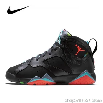 

Unisex Nike Air Jordan 7 Retro Men's Jordan Shoes Retro Basketball Shoes Comfortable Gym Training Women Boots High Top
