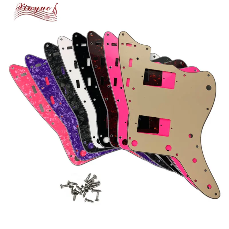 Pleroo отличное качество Pickguard для американской гитары Jazzmaster с хамбакером PAF | Спорт