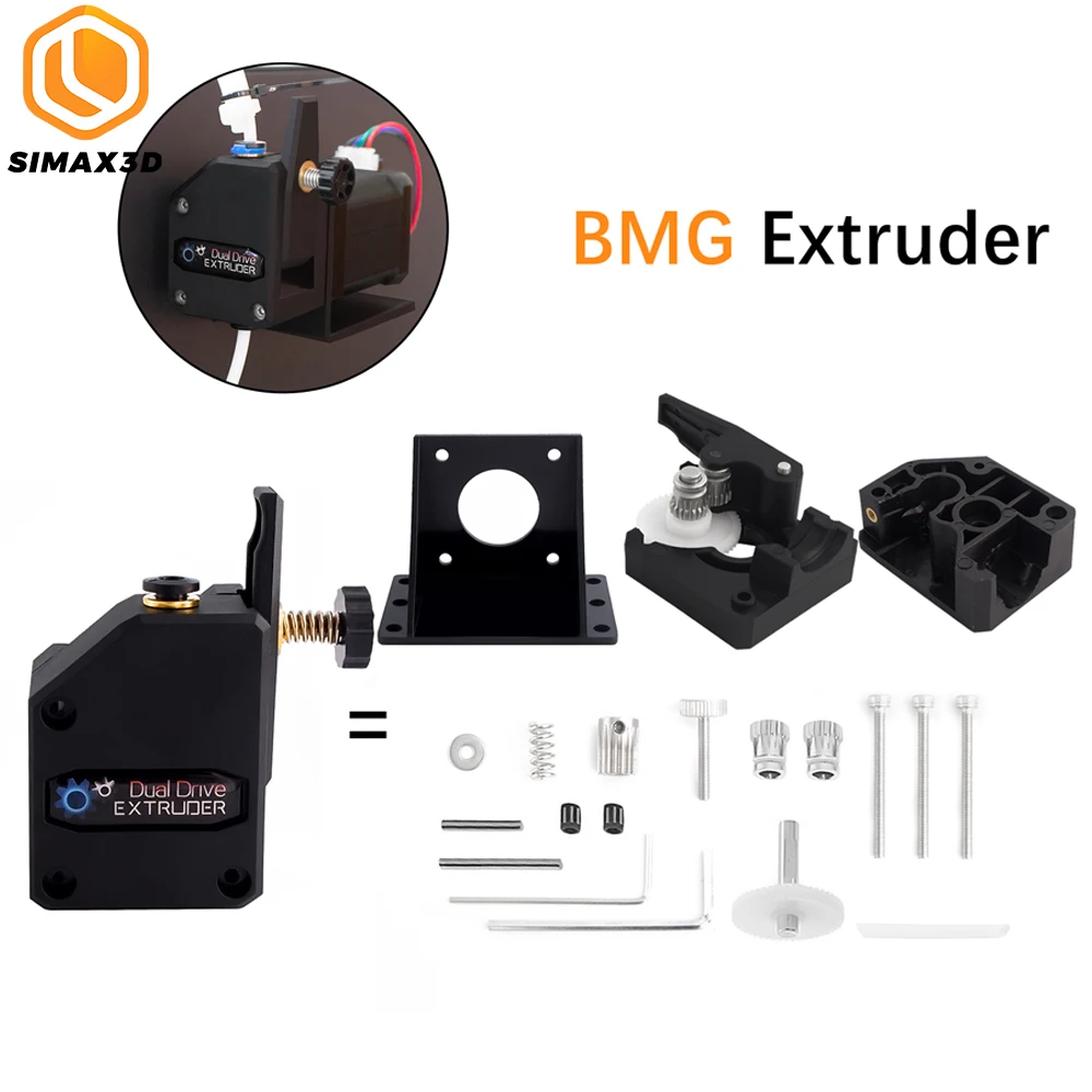 SIMAX 3D принтер набор BMG экструдер двухприводной подходит для деталей принтера