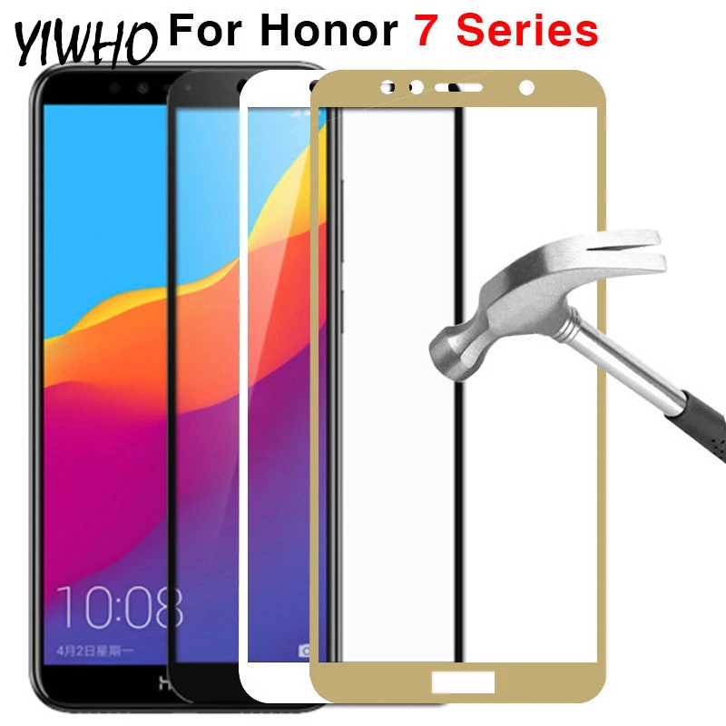 Protective Glass For Huawei Honor 7c Pro 7a 7x Tempered Glas On The Honer 7S 7 X A C S X7 S7 A7 C7 7apro 7cpro Screen Protector iphone screen protector