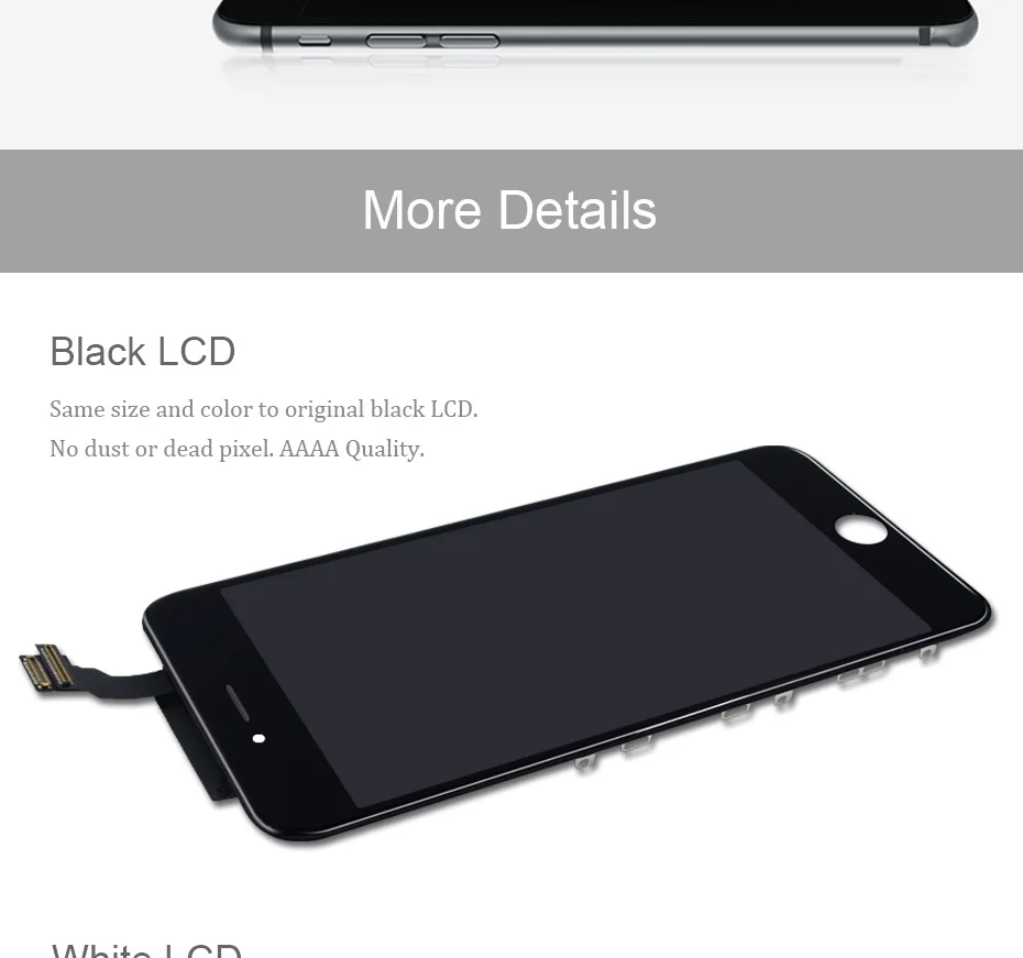 ЖК-экран PINZHENG AAAA для iPhone 6 6s Plus, ЖК-дисплей, дигитайзер, сенсорный модуль, сменный ЖК-экран s