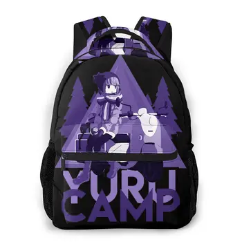 

Laid Back Camp Shoulder Bag for Teenage Yurucamp Fashion Students Backpack