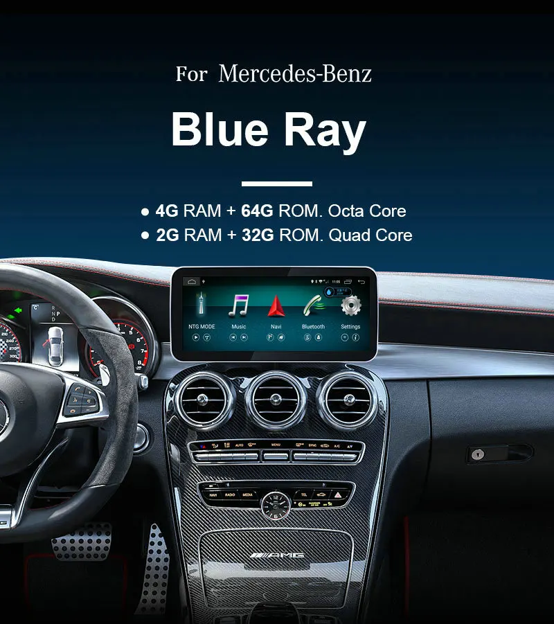 Top Ugode Car Multimedia Player 10.25 Inches Screen Monitor GLA A CLA GPS Navigation Bluetooth For Benz A CLA GLA Vehicle Car Player 2