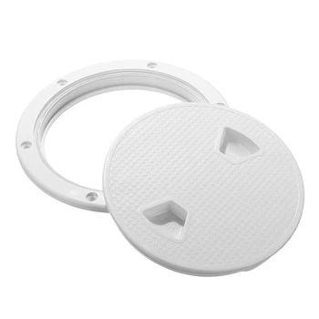 

6 Inch Round Tight No Screw Anti-Corrosion Inspection Deck Plate for Boat Yacht Marine Access Hatch Cover