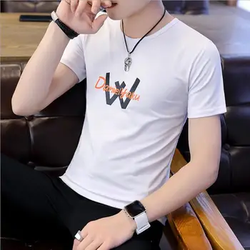 

ZNG 2020 New Cotton Slim men T Shirt Casual Fashion T-shirt Quality Famous Brand Design new Arrival Men Summer T-shirt