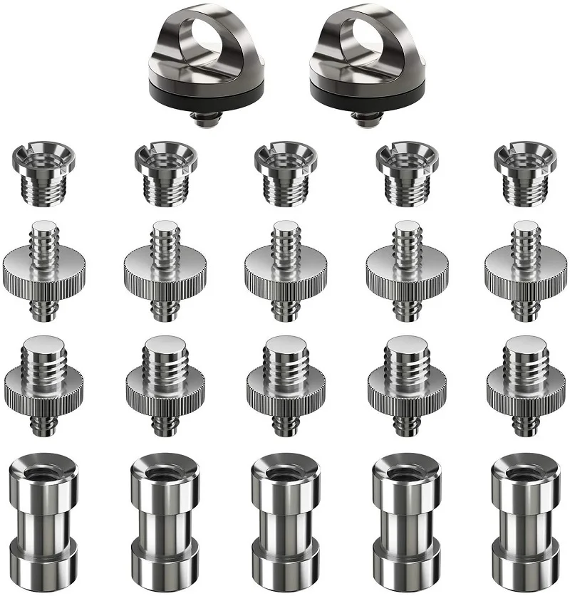 Camera Tripod Screw Mount Convertor Adapter for Camera Camcorder Tripod Monopod Light Stand Shoulder Rig
