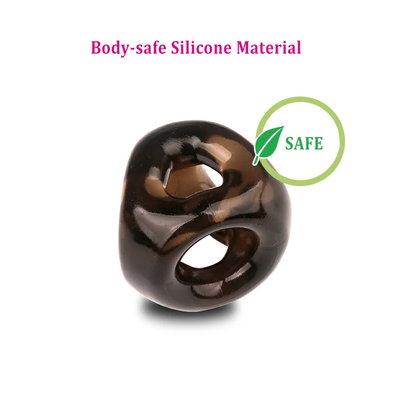 Sefllo 2 шт. мужское Силиконовое кольцо для пениса треугольное презерватив шип член