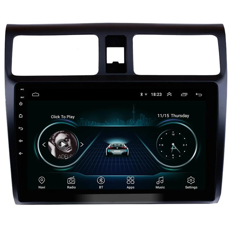 

Car Stereo GPS Navigation Multimedia Player for 2005 2006 2007 2008 2009 2010 Suzuki Swift 10.1 Inch Android 8.1 Head Unit
