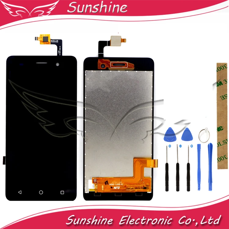 Najtaniej Darmowa wysyłka wyświetlacz LCD do BQ BQS 5020 BQS 5020 Strike wyświetlacz LCD z ekranem dotykowym kompletny montaż