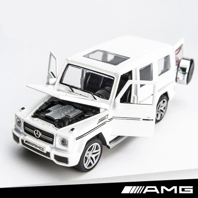 G65 White KIDAMI 1:32 Ford Raptor F150 Big Wheel MINIAUTO литая под давлением Модель автомобиля игрушки для детских подарков машинки - Цвет: G65 White