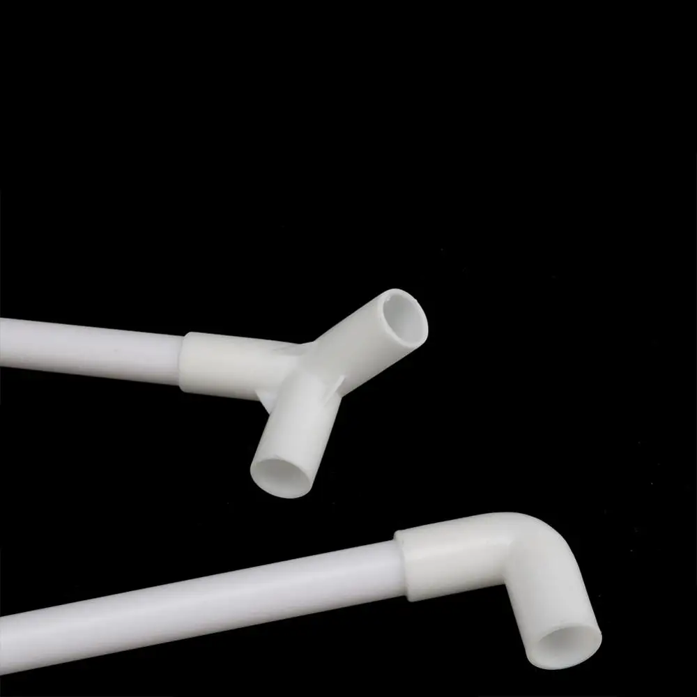 Out diamter 12mm PVC Pipe Length 48~50cm Agriculture Garden Irrigation Aquarium Fish Tank Water Tube Plumbing Pipe Fittings plastic tube