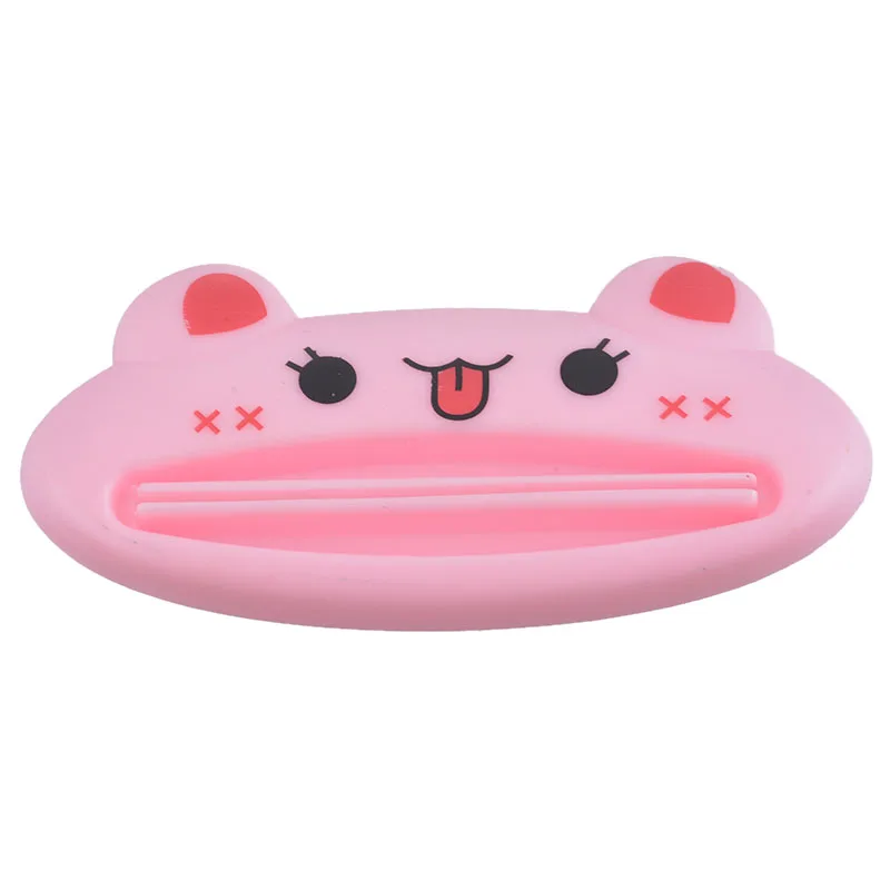 Cute Cartoon Multifunction Squeezer Toothpaste Dispenser Facial Cleanser Squeezer For Home Bathroom