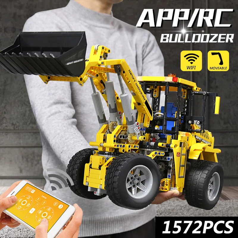 Lepining 20006 Technic Series L350F колесный погрузчик RC модель автомобиля Комплект