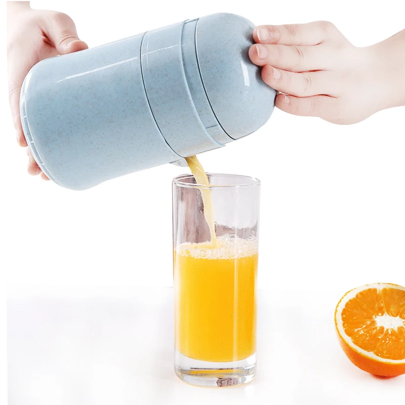 

Portable Manual Citrus Juicer for Orange Lemon Fruit Squeezer 100% Original Juice Child Healthy Life Potable Juicer Machine 2020