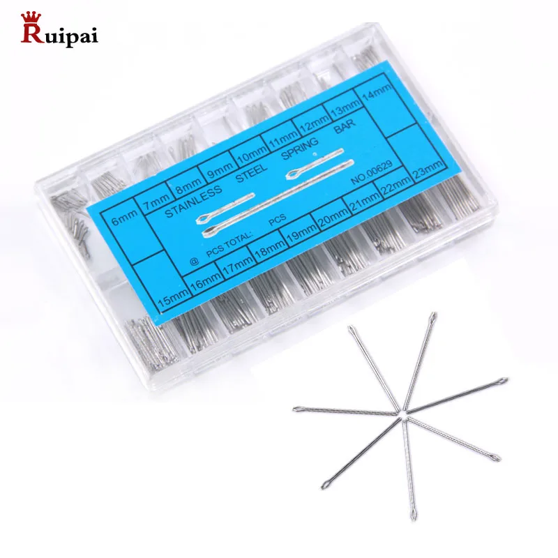 RUIPAI 360Pcs 6-23mm Watch Slip Pin Spring Bars Strap Link Pins Watch Strap Fixed Axis Surface Shaft Tool afbeelding
