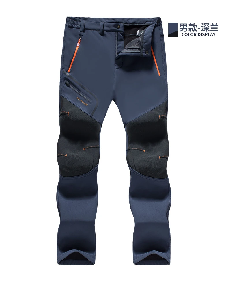 Большие размеры 6XL Зимние флисовые походные брюки для мужчин и женщин флисовые уличные брюки водонепроницаемые треккинговые лыжные брюки