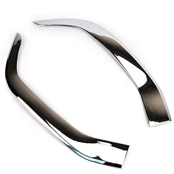 

for Hyundai Tucson 2016 2017 2018 Chrome Rear Bumper Reflector Fog Light Lamp Cover Strip Bezel Molding Garnish Lid Car Styling