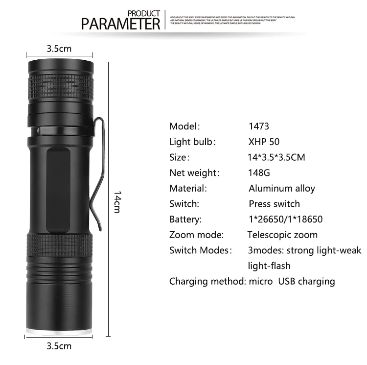 Супер мощный фонарик xhp50.2 ультра яркая лампа usb масштабируемый светодиодный фонарь xhp50 18650 или 26650 лучшая рыбалка кемпинг