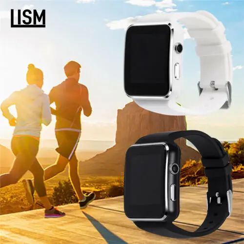  X6 Curved Screen Bluetooth Smartwatch TF SIM Camera Men Women Smart Watch for Android IOS iPhone Sa - 4000099291808