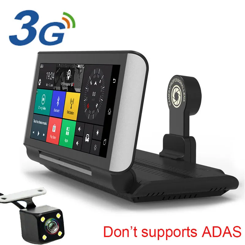 Автомобильный видеорегистратор Android 4G камера заднего вида 7 дюймов ...