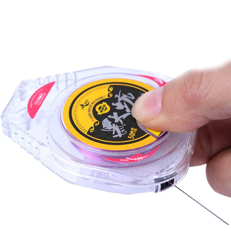 

Weihai Mermaid Imported from Japan Raw Silk Fishing Line Mainline Strands Ultra-strength la li tai Fishing Line 50 M Athletic