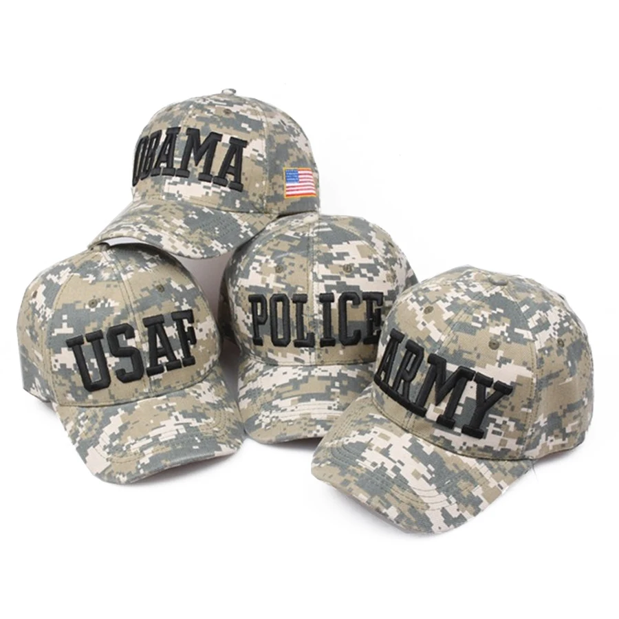 Men Baseball Caps Unisex Camouflage 