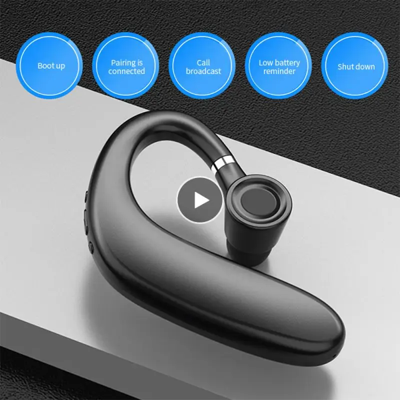 S109 Bluetooth 5 0 Беспроводные наушники с микрофоном бизнес-гарнитура Hands-Free привод