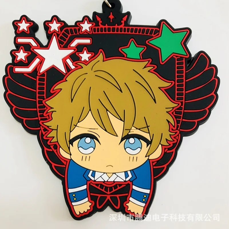 Модель 1 шт. Idol Star аниме-брелок для ключей ПВХ Рисунок брелок крутые игрушки брелок для ключей рождественские подарки орнамент
