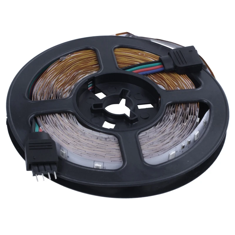 1 roll 5M SMD 3528 300LEDs RGB LED Strip Light 12V non-waterproof