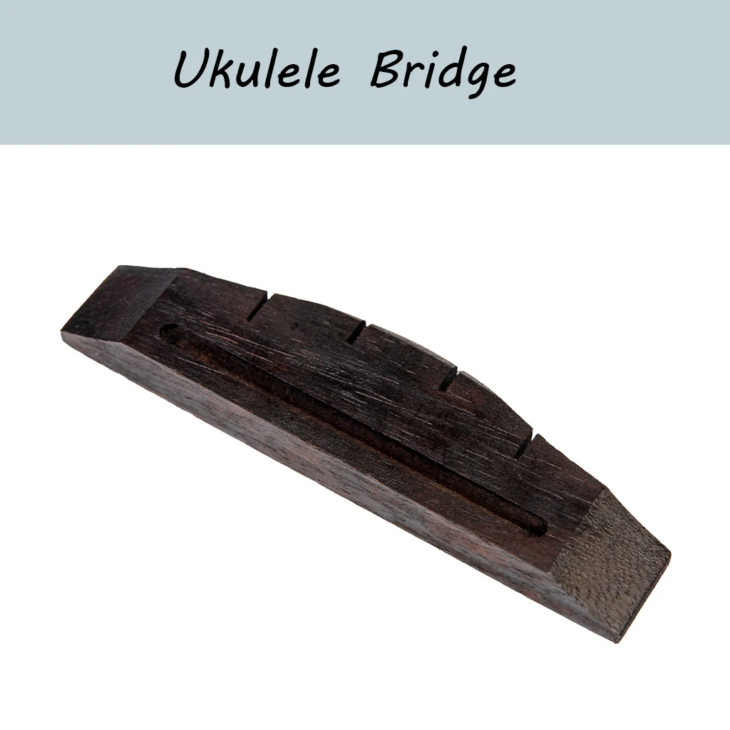 

Soprano Ukulele Bridge Saddle Slot Ready For Soprano Ukulele