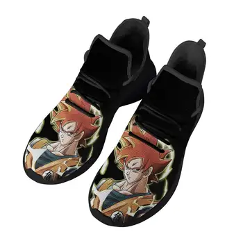 

Cool Anime Dragon Ball Z Prints Mens Shoes Air Mesh Knitting Sneaker Sports Shoes for Men Teen Boys Super Saiyan Zapatillas