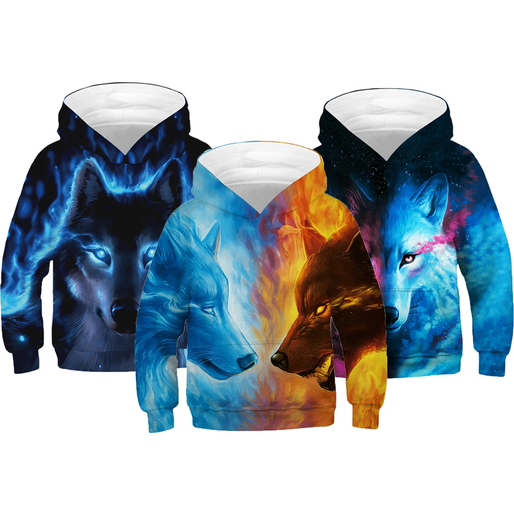kids wolf sweatshirt