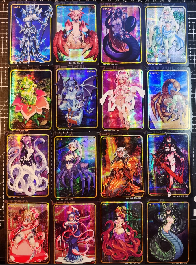 No-Iru Monster Musume Collectibles-Game-Collection Anime-Cards Nichijou-Toys Hobbies