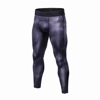 

Z Sports Pants Quick-drying Sports Pants Elastic Tight Riding Cycling Fitness Breathable Exercise Snake Pattern Trousers