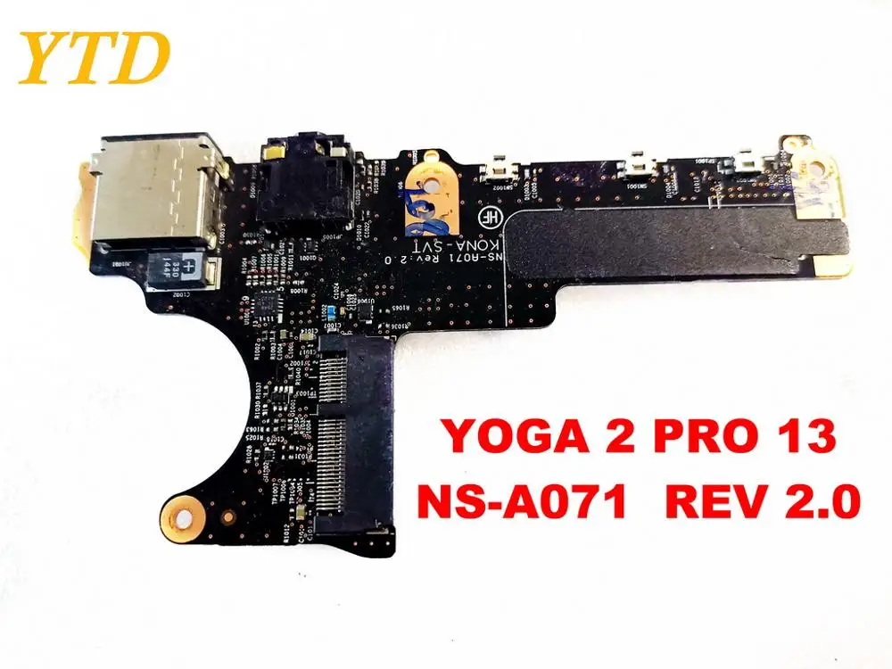 Для lenovo YOGA 2 PRO 13 звуковая плата USB доска YOGA 2 PRO 13 NS-A071 REV 2,0 испытанное хорошее