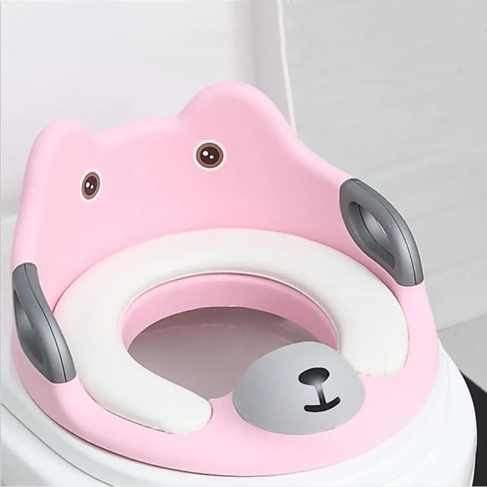 Potty тренировочные сиденья детские круглые и овальные унитазы сиденье детские унитазы тренажер с подлокотниками для детей мальчиков Gril wc