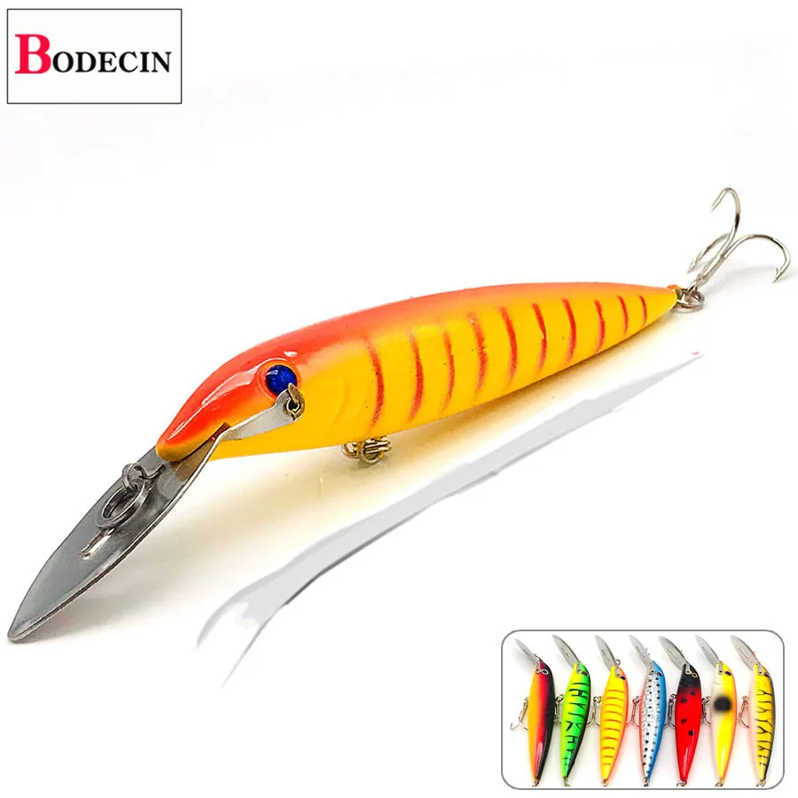 Wobblers For Trolling/Pike/Fish Sinking Jerkbait Minnow Fishing Lure/Baubles/Tackle Swimbait Fake/Artificial/Big Bait Hard Lures
